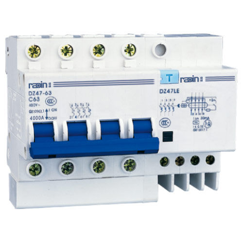 Disyuntor magnetotérmico - DZ47LE-63 series - Radin Electric Technology Co., lTD - contra subtensiones / de fuga a tierra / AC