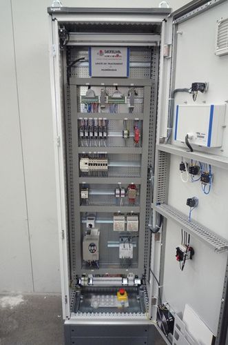 Armario eléctrico de mando - Sautelma Rotolok - con base