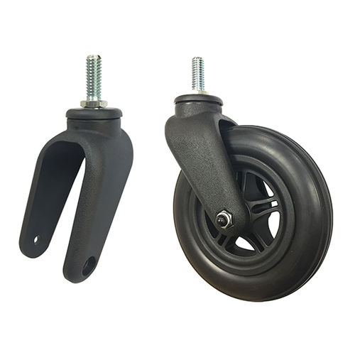 Soporte para rueda - Fork-64ex-6inch - Natural Technology Co., LTD. - de material plástico / fijo