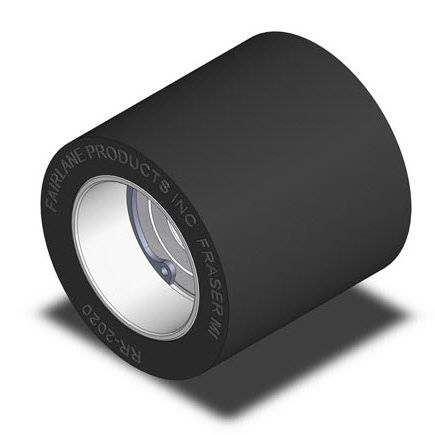 Rodillo guía - RR series - Fairlane Products - de acero / de neopreno / con rodamiento de bolas