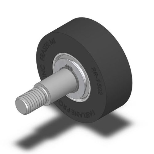 Rodillo guía - BR-9502 series - Fairlane Products - de acero / de neopreno / con rodamiento de bolas