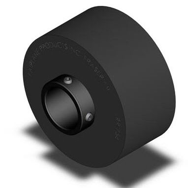 Rodillo guía - RR-502-60-EX12 - Fairlane Products - de acero / de neopreno / monolítica