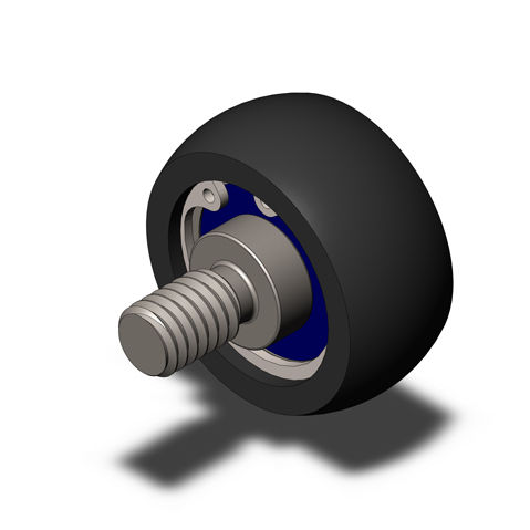 Roldana de rodamiento - TCP-200905-1603R-C - Fairlane Products - de acero / de POM