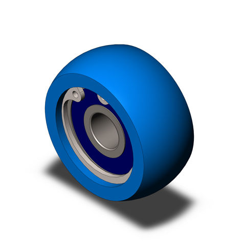 Roldana de rodamiento - TCN-200905-1603R - Fairlane Products - de nailon