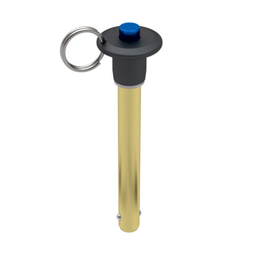 Pasador de liberación rápida con botón - MBAAS series - Fairlane Products - con anillo de elevación / de acero inoxidable