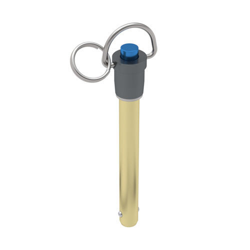 Pasador de liberación rápida con botón - MRAAS series - Fairlane Products - con anillo de elevación / de acero inoxidable