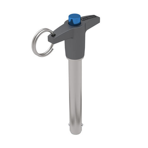 Pasador de liberación rápida en forma de T - TACH series - Fairlane Products - con botón / con anillo de elevación / de acero inoxidable