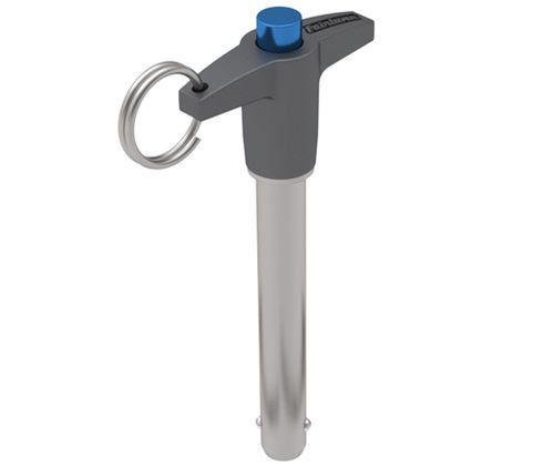 Pasador de liberación rápida con botón - TACS series - Fairlane Products - en forma de T / con anillo de elevación