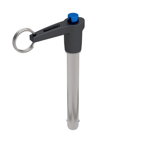 Pasador de liberación rápida en forma de L - LACH series - Fairlane Products - con botón / con anillo de elevación / de acero inoxidable