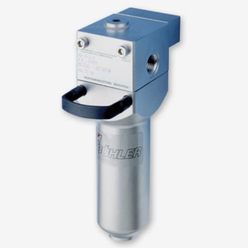 Filtro de gas - AGF-VA-23 - Bühler Technologies - de partículas / para filtración fina / de muestreo