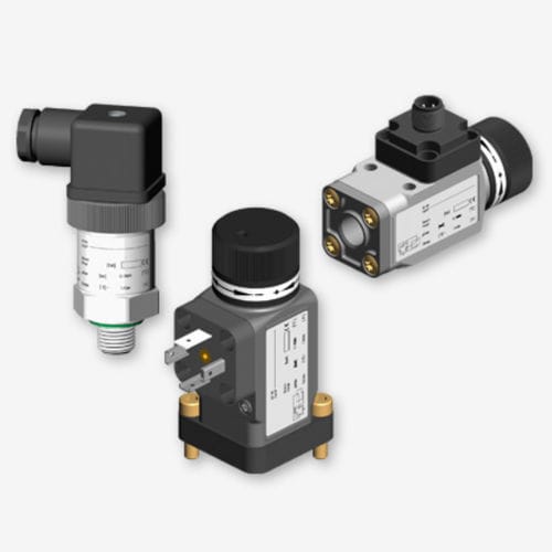 Presostato mecánico - MDS  - Bühler Technologies - G 1/4 / G 1/8 / para aceite