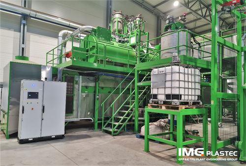 Línea de producción de paneles de aislamiento - imgNF - IMG Plastec Co. Ltd. - de paneles sándwich de EPS / para obra de construcción