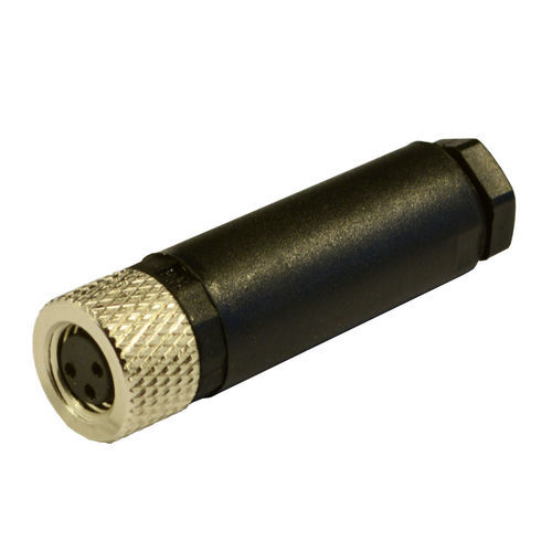 Conector M8 - 08FC3000-S - H.T.P. - de alimentación eléctrica / recto / circular