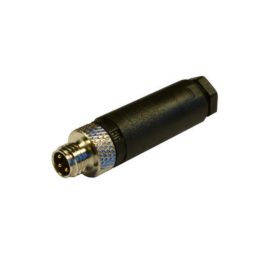 Conector M8 - 08MC3000-S - H.T.P. - de alimentación eléctrica / recto / circular