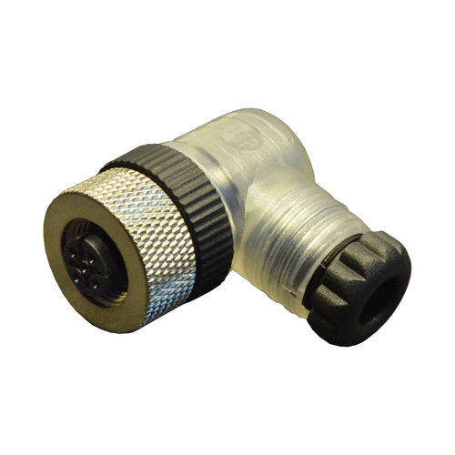 Conector M12 - 12FT4000 - H.T.P. - de alimentación eléctrica / en ángulo recto / circular