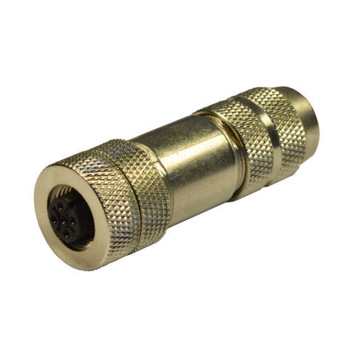 Conector M12 - 12F14000 - H.T.P. - de datos / recto / circular