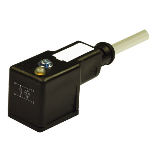 Conector para electroválvula - CM2N02VG1B063 - H.T.P. - de alimentación eléctrica / AC/DC / 2 polos