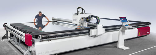 Máquina de corte de hoja rotativa - SPRINTCUT - LiSEC - para vidrio / de placas / CNC