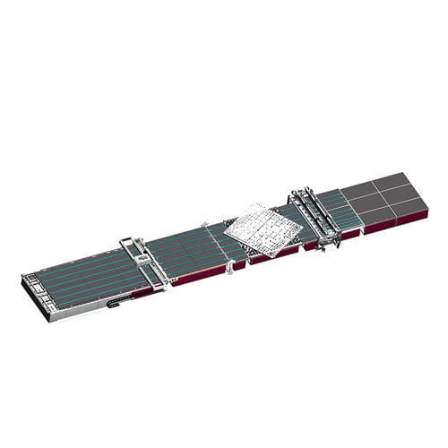 Máquina de corte rompecristales - LiSEC - de cuchilla / para vidrio / de placas