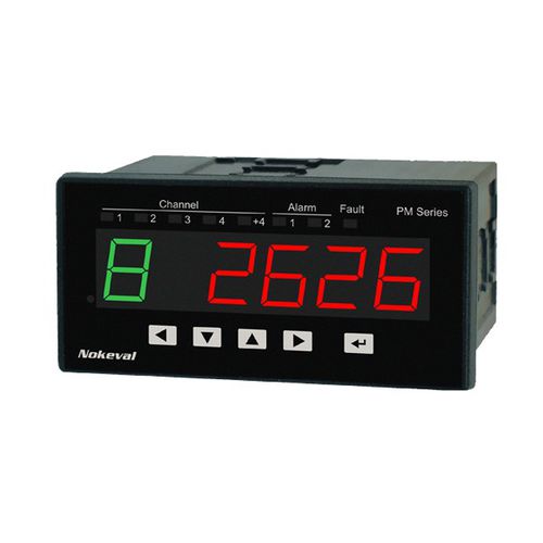 Indicador de corriente - PM10 - Nokeval - de temperatura / de tensión / digital