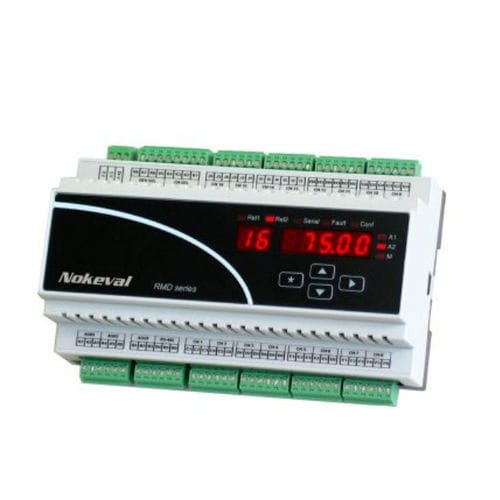 Transmisor de temperatura en riel DIN - RMD680 - Nokeval - Pt100 / Pt1000 / universal