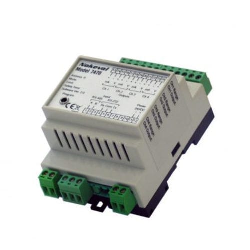 Convertidor analógico - 7470 - Nokeval - digital / RS422/RS485 / RS-232