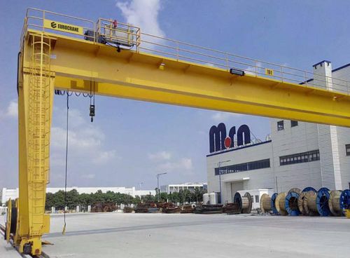 Semipórtico en riel - 00020 - Eurocrane(China)Co.,Ltd - de riel doble