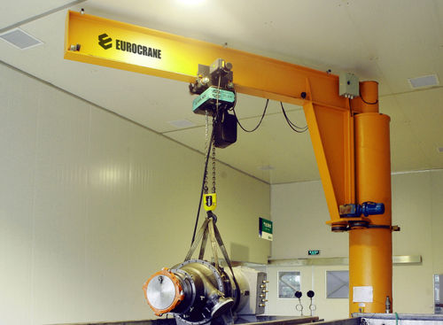Grúa pluma de columna - T0085 - Eurocrane(China)Co.,Ltd - de elevación