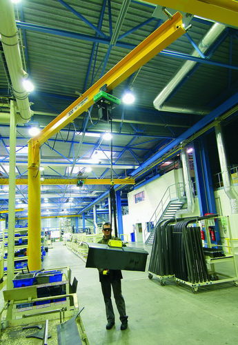 Grúa pluma de columna - T0004 - Eurocrane(China)Co.,Ltd