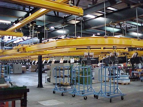 Puente grúa monorriel - T0094 - Eurocrane(China)Co.,Ltd - suspendida / ligera / perfil de acero
