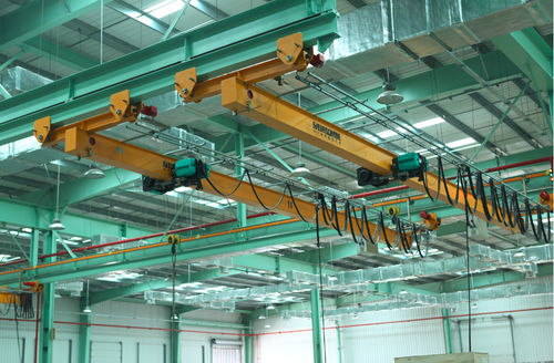 Puente grúa monorriel - S0012 - Eurocrane(China)Co.,Ltd - suspendida / perfil de acero / para taller