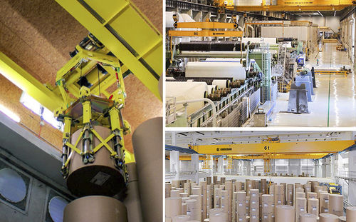 Puente grúa a medida - Eurocrane(China)Co.,Ltd - de riel doble / suspendida / con asidero