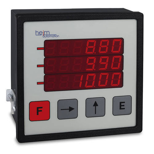 Visualizador de posición - MC 231 - HEJM Automatisierungstechnik GmbH - LED / de 7 segmentos / RS-232