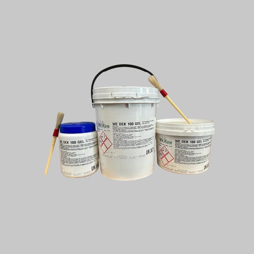 Gel para acero inoxidable - WE DEK 100 GEL - WE KEM snc - decapante