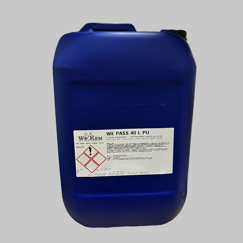 Pasivado de acero inoxidable - WE PASS 40 L PU - WE KEM snc - industrial