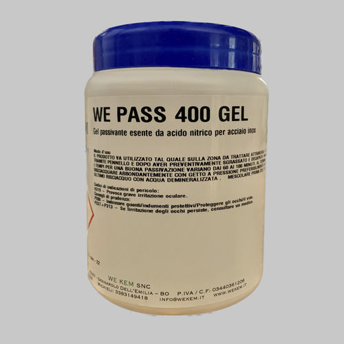 Pasivado de acero inoxidable - WE PASS 400 GEL - WE KEM snc - industrial