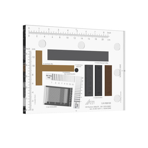 Comprobador de calificación - CR Phantom - DÜRR NDT GmbH & Co. KG