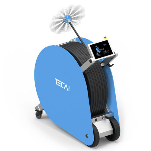 Máquina de limpieza de cepillo - rotair - Teinnova Tecai Innova SL - para HVAC / para conductos de ventilación / compacta