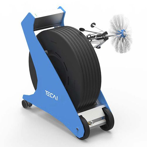 Máquina de limpieza de cepillo - Proair - Teinnova Tecai Innova SL - de aire comprimido / automática / para HVAC