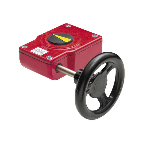 Actuador para válvula manual - KXV4PE series - VIR - rotativo / de tornillo sin fin / con contacto de fin de recorrido integrado