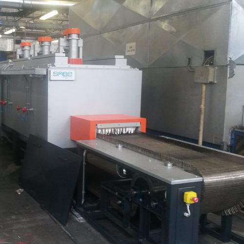 Horno de cinta transportadora - SABE FORNI - de revenido / de cementación / de envejecimiento
