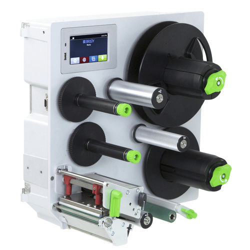Máquina de impresión-colocación de etiquetas de transferencia térmica - A8500 series  - Brady EMEA - monocroma