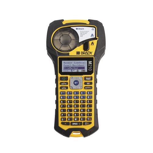 Impresora de etiquetas portátil - M210 - Brady EMEA - de transferencia térmica / industrial