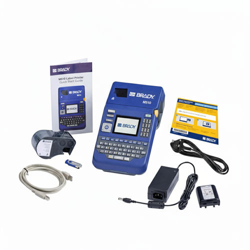 Impresora de etiquetas portátil - M510-EU - Brady EMEA - de transferencia térmica / rápida / de códigos de barras