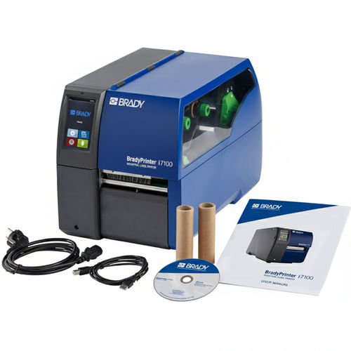 Impresora de etiquetas de transferencia térmica - i7100 series  - Brady EMEA - de mesa / rápida / de códigos de barras