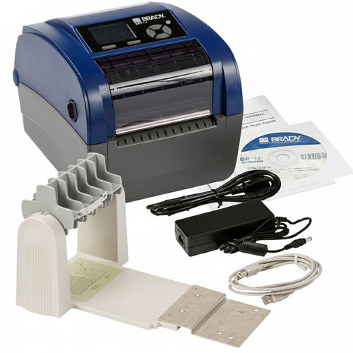 Impresora de etiquetas de transferencia térmica - BBP12 series  - Brady EMEA - de mesa / de códigos de barras / USB