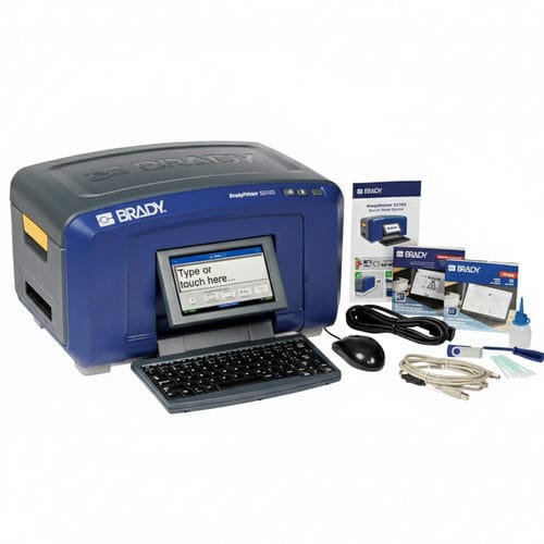 Impresora de etiquetas de transferencia térmica - S3700 series  - Brady EMEA - rápida / multicolor / de códigos de barras