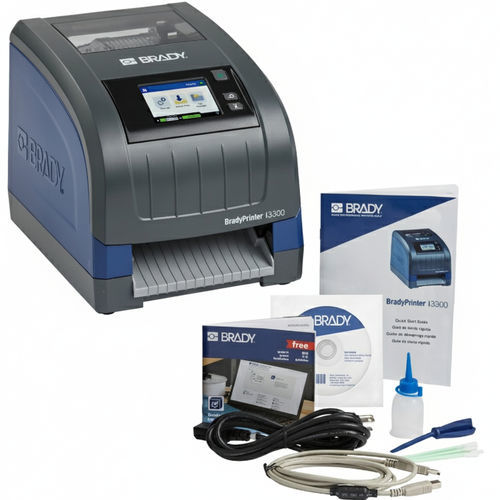 Impresora de etiquetas de transferencia térmica - i3300 series  - Brady EMEA - rápida / de códigos de barras / USB