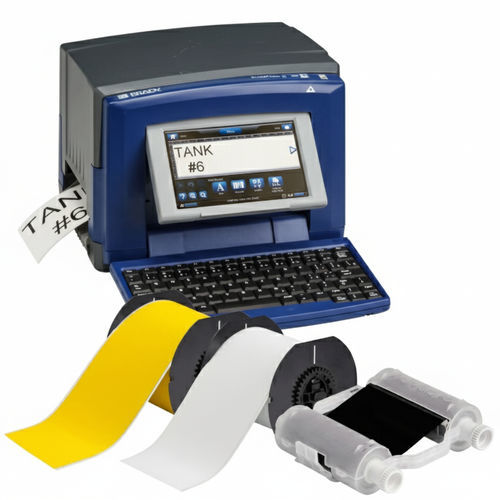 Impresora de etiquetas de transferencia térmica - S3100-AZ-FNB - Brady EMEA - rápida / de códigos de barras / USB