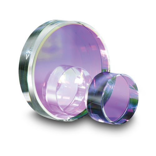 Espejo baja pérdida - Research Electro-Optics - redondo / de vidrio BK7 / de sílice fundida